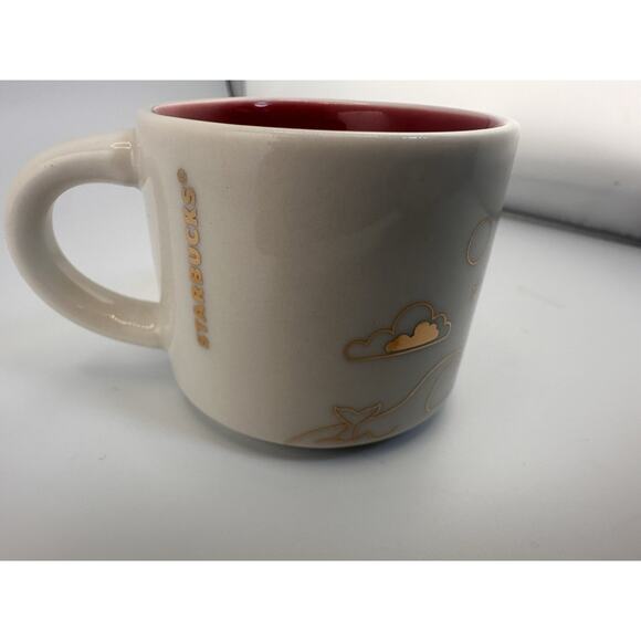 New: Starbucks Cali "You Are Here" 2oz Espresso Cup Mini Christmas Ornament 2014 - Picture 2 of 6